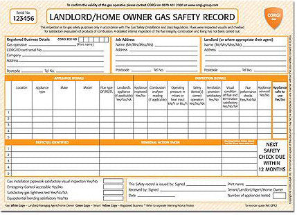 Landlord Certificate